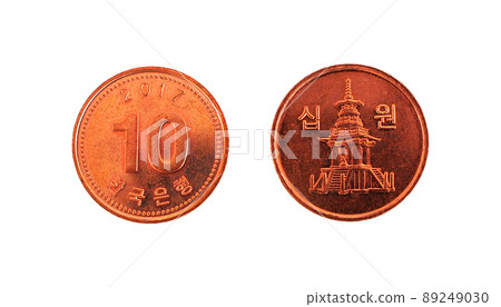 ten won coin front and back ten won coin front and back 89249030