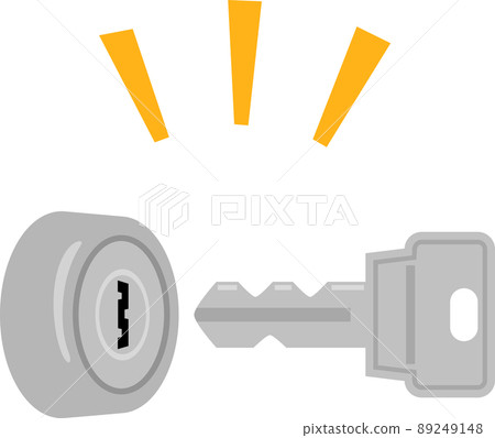 鑰匙孔和門鑰匙等 鑰匙孔和門鑰匙等 89249148