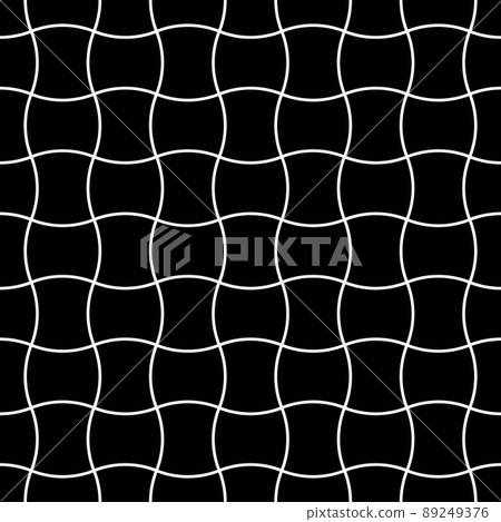 Geometric seamless pattern with intertwined bands. Wrapping paper. Tiling. Abstract background 89249376