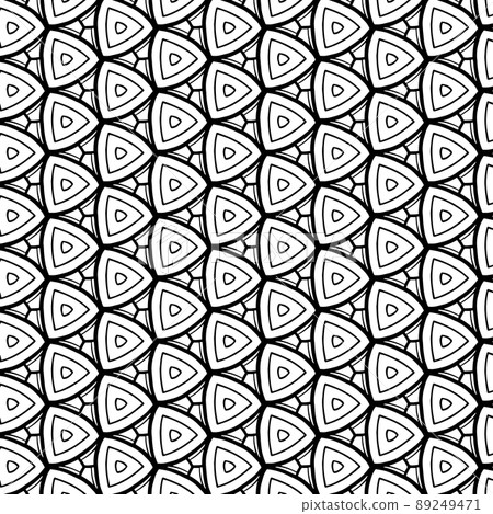 Seamless abstract background with triangular tiles 89249471