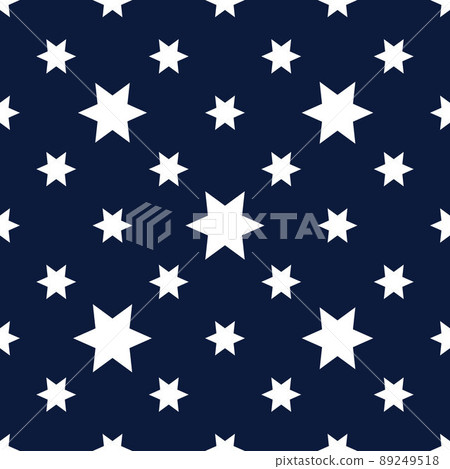 pattern of white stars on blue background pattern of white stars on blue background 89249518