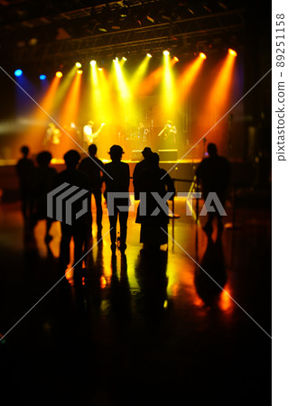 Live house and spectators 89251158