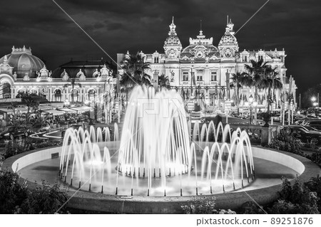 The Monte Carlo Casino, gambling and entertainment complex located in Monte Carlo, Monaco, Cote de Azul, France, Europe 89251876