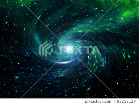 galaxy in a free space. 3D rendering galaxy in a free space. 3D rendering 89252127