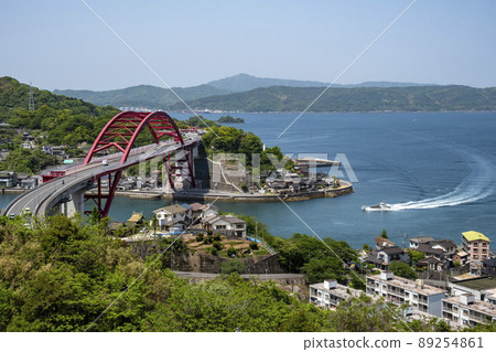 Second Ondo Ohashi Bridge over Ondo Seto Second Ondo Ohashi Bridge over Ondo Seto 89254861