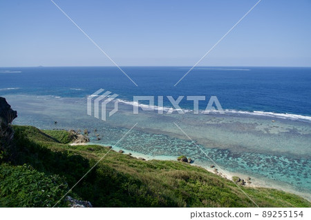 宮古島美麗的大海和自然風光 宮古島美麗的大海和自然風光 89255154