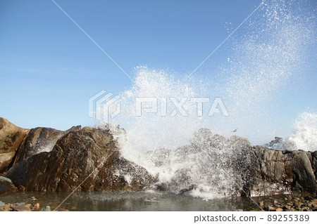 Inubosaki's Araiso and Splashing Waves Inubosaki's Araiso and Splashing Waves 89255389