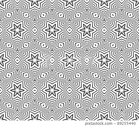 Abstract seamless decorative geometric pattern. Abstract seamless decorative geometric pattern. 89255440