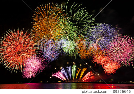 Shiga Prefecture North Biwa Lake Fireworks Festival Shiga Prefecture North Biwa Lake Fireworks Festival 89256646