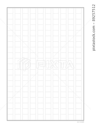 200-character black vertical manuscript paper / stationery template ――20 characters x 10 steps ――A4 ratio 200-character black vertical manuscript paper / stationery template ――20 characters x 10 steps ――A4 ratio 89257512