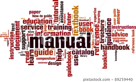 Manual word cloud Manual word cloud 89259440