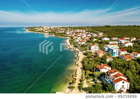 Petrcane village, Croatia Petrcane village, Croatia 89259899