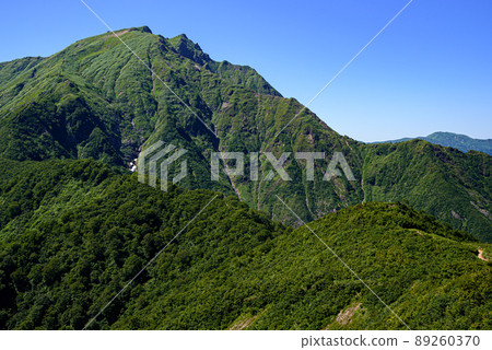 (Gunma Prefecture) Summer Tanigawadake Futamimine / Tenjin Ridge 89260370