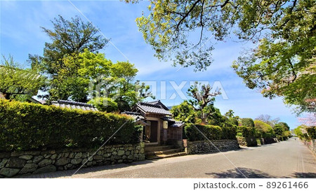 Izumi-Fumoto samurai residences Takezoe residence Surrounding scenery Around the time of fresh green Izumi-Fumoto samurai residences Takezoe residence Surrounding scenery Around the time of fresh green 89261466