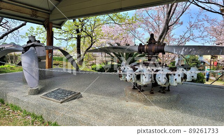 Izumi Special Attack Monument Park When the cherry blossoms fall (Special Attack Corps sortie site: 260 to the south) Heiwa-cho, Izumi City, Kagoshima Prefecture 89261733