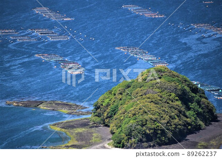 鹿兒島縣和泉郡長島町高野須，Hario 公園風景養殖筏群（日本釣魚：未來已來！） 89262237