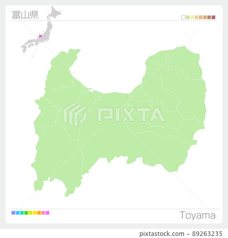 Toyama Map 89263235