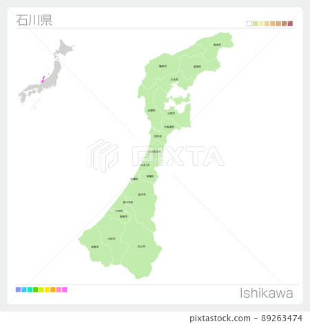 石川縣地圖・石川地圖 石川縣地圖・石川地圖 89263474
