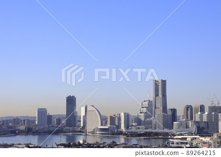 Yokohama Minatomirai seen from Shinzo 21 Yokohama Minatomirai seen from Shinzo 21 89264215
