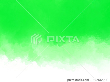 Green and white watercolor background green meadow Green and white watercolor background green meadow 89266535