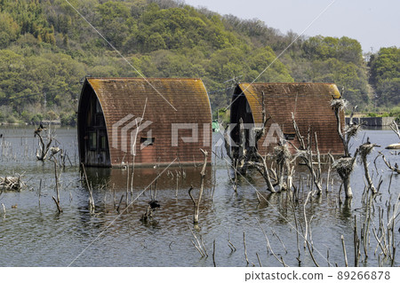 Submerged Pension Village Kashino Green Farm Site Setouchi City, Okayama Prefecture 89266878
