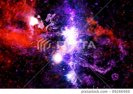 Beautiful bright space nebula. Elements of this image furnished by NASA Beautiful bright space nebula. Elements of this image furnished by NASA 89266988
