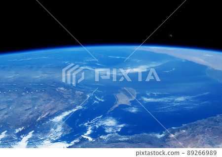Earth from space. Elements of this image furnished by NASA 89266989