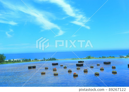 Pond and sea 89267122