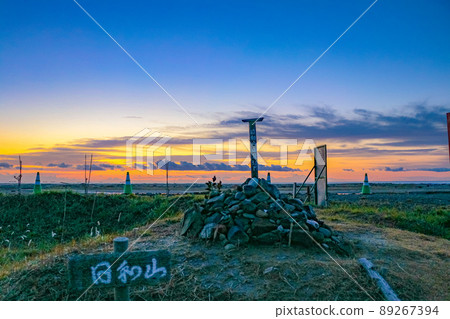 Mt. Hiyori, the lowest in Japan (Sendai City, Miyagi Prefecture) 89267394