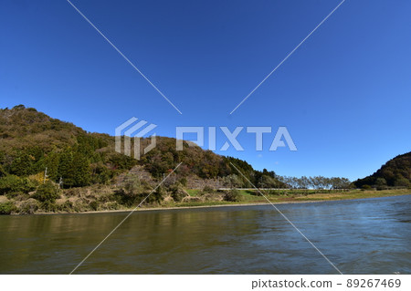 Abukuma Line Downstream Tohoku, Marumori Town, Miyagi Prefecture Abukuma Line Downstream Tohoku, Marumori Town, Miyagi Prefecture 89267469