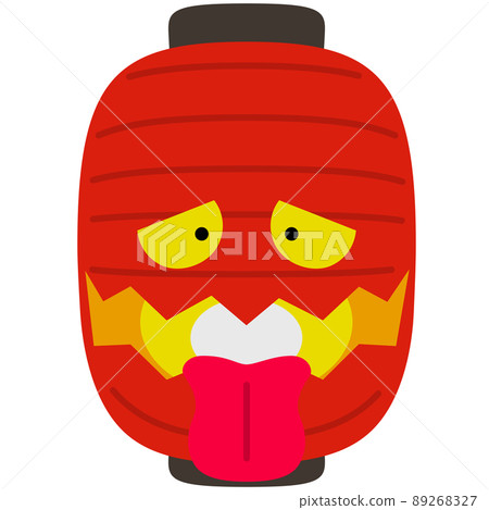 Illustration of a lantern ghost Illustration of a lantern ghost 89268327