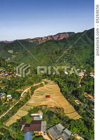 Ban Huai Hom Christendom, village in the jungle and valley in Mae Hong Son, Thailand Ban Huai Hom Christendom, village in the jungle and valley in Mae Hong Son, Thailand 89268656