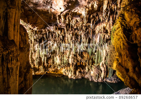 Tham Lod Cave near Pai, in Mae Hong Son, Thailand 89268657