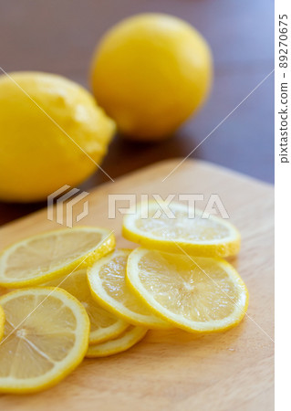 檸檬 新鮮檸檬片 檸檬 新鮮檸檬片 89270675