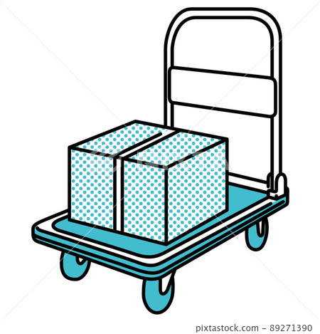 Moving scenery packing (unpacking) cardboard Moving scenery packing (unpacking) cardboard 89271390