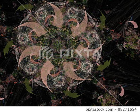Imaginatory fractal abstract background Image 89271654