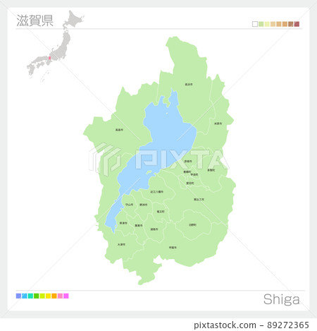滋賀縣地圖・滋賀地圖 滋賀縣地圖・滋賀地圖 89272365