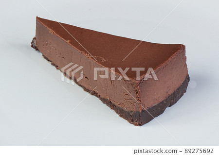 Chocolate cheesecake slice sweet dessert Chocolate cheesecake slice sweet dessert 89275692