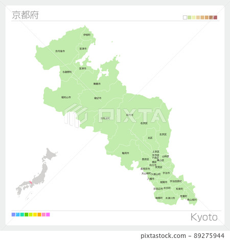 Kyoto Map 89275944