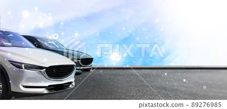 Domestic car shining advertising material 89276985