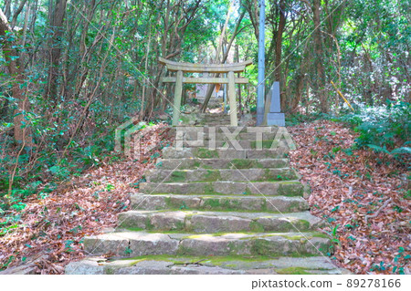 岡山縣笠岡市,椿島大浦地區和大菱島的大敏神社的進路 岡山縣笠岡市,椿島大浦地區和大菱島的大敏神社的進路 89278166