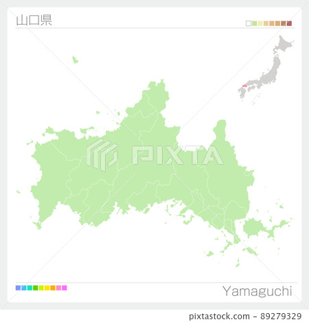 山口地圖 89279329