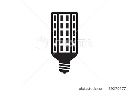 Led lamp icon energy economy technology. Electric bulb power modern innovation. Smart home vector sign. Led lamp icon energy economy technology. Electric bulb power modern innovation. Smart home vector sign. 89279677