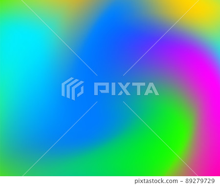 Rainbow color abstract vector background. Smooth gradient bright colorful wallpaper 89279729