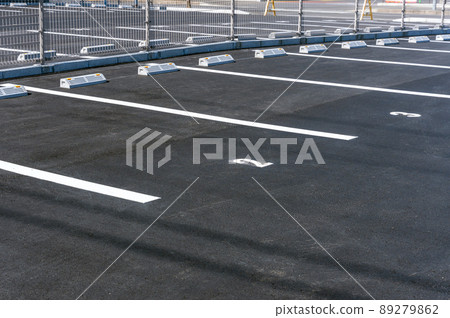 Parking lot with no cars Parking lot with no cars 89279862