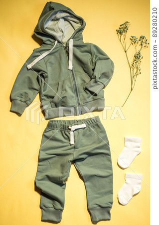 children's sports loock flat lay children's sports loock flat lay 89280210