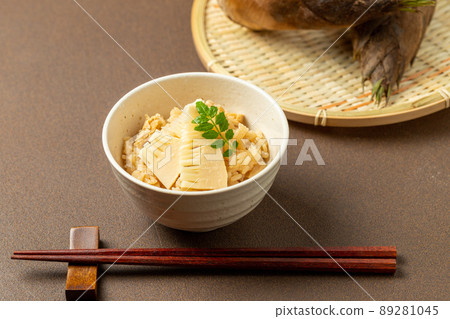 Bamboo shoot rice Bamboo shoot rice 89281045