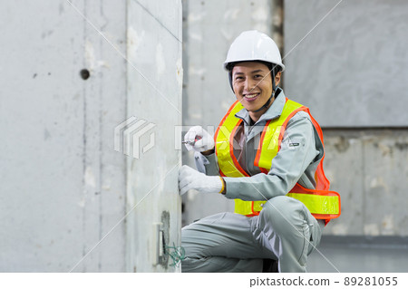 Construction site real estate construction 89281055