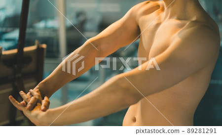 Male nude drawing model 89281291