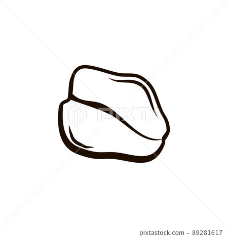Oat flake icon on a white isolated background. Healthy product. Vector outline For the preparation of oatmeal porridge. Oat flake icon on a white isolated background. Healthy product. Vector outline For the preparation of oatmeal porridge. 89281617